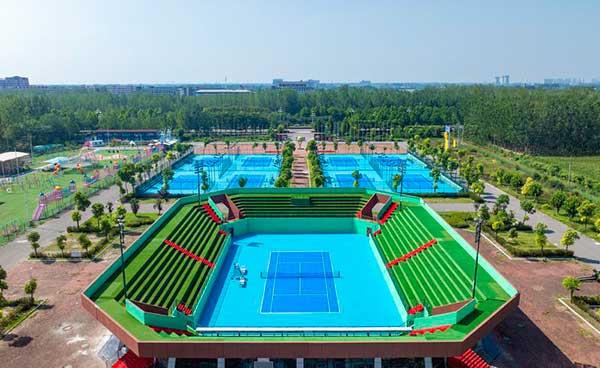 宿州國(guó)際網(wǎng)球中心：升級(jí)煥新迎接十六運(yùn)